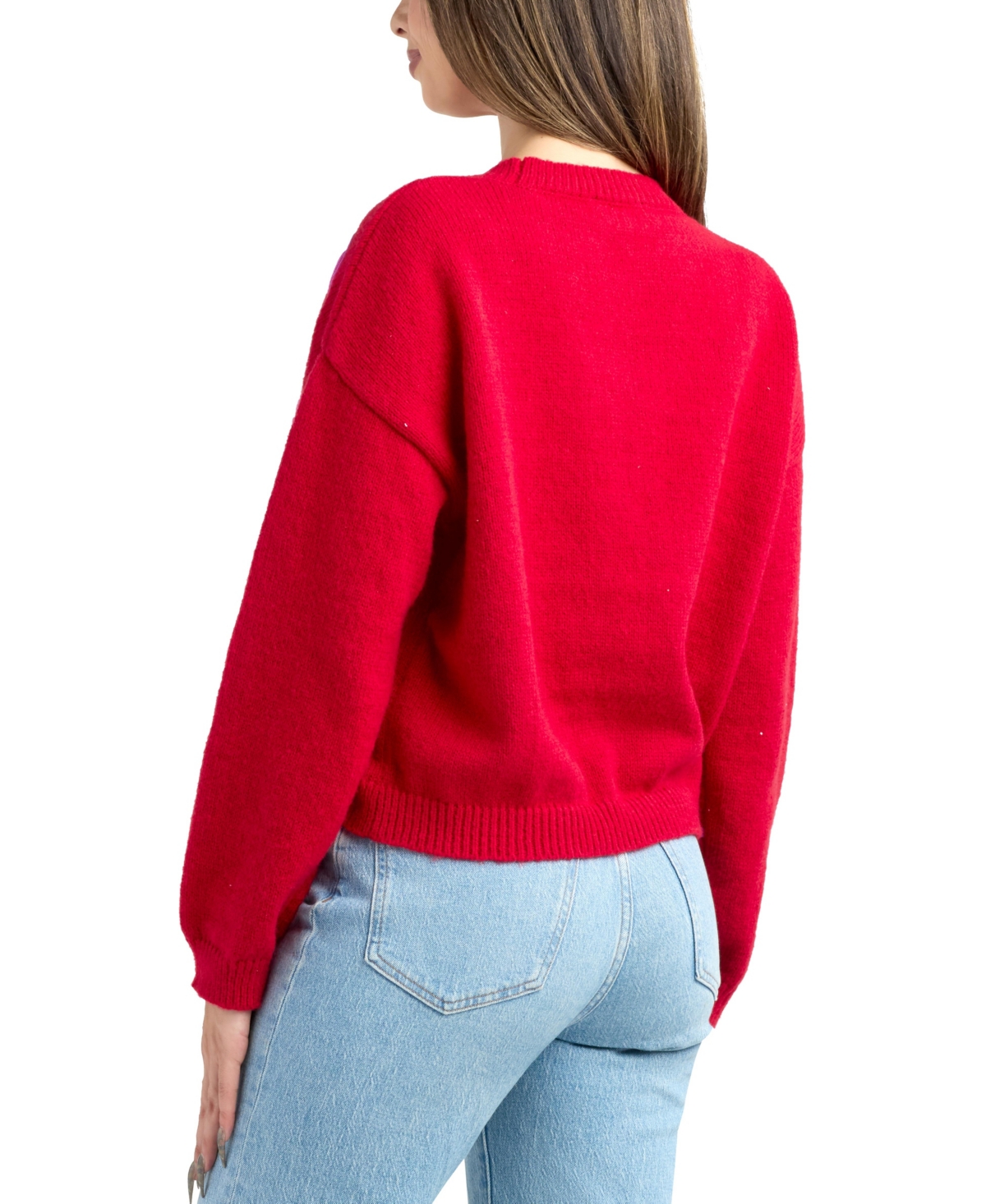 Bcx Junior's Cropped Pull-On Sweater