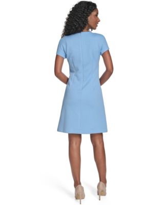 Women's Crewneck A-Line Dress