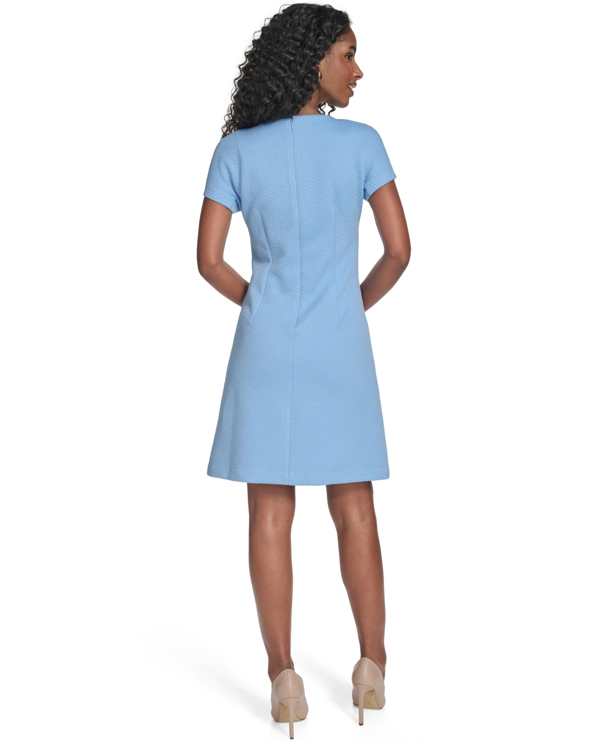 Tommy Hilfiger Women's Crewneck A-Line Dress