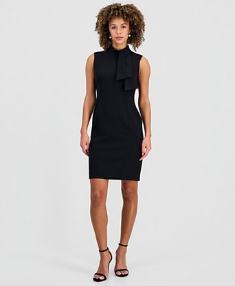 petite cocktail dresses black Little Dresses: Short & Mini Black Fuchsia Sizes Black Two Piece Novelty Knit