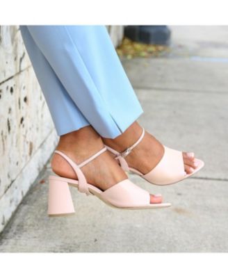 Women's Amal Rose Pink Customizable Point Sandal