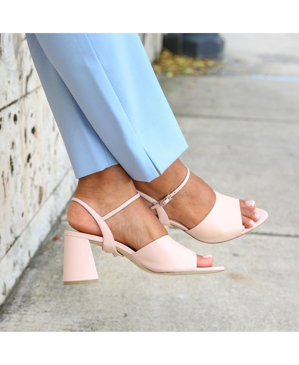 Alterre Women's Amal Rose Pink Customizable Point Sandal