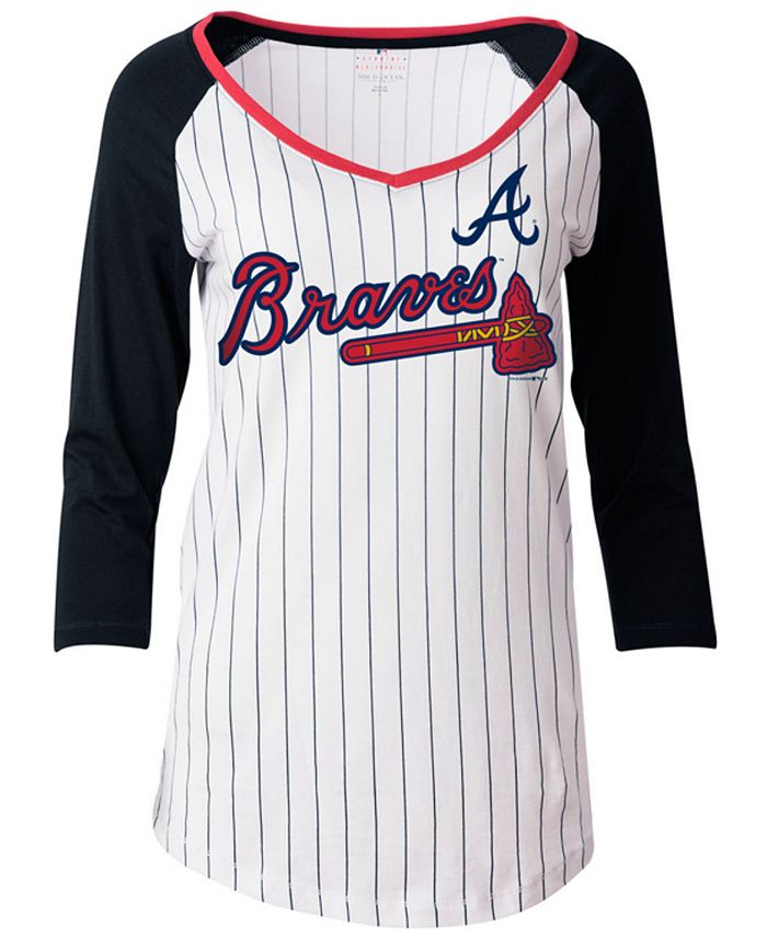 Braves glitter t-shirt | Atlanta Braves glitter shirt | Baseball tee