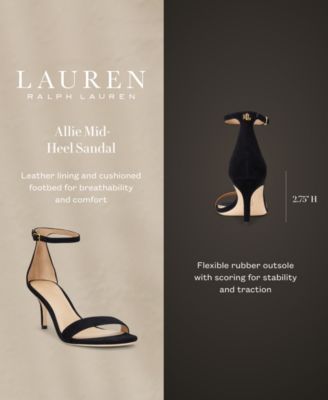 Women's Allie Ankle-Strap Mid-Heel Dress Sandals