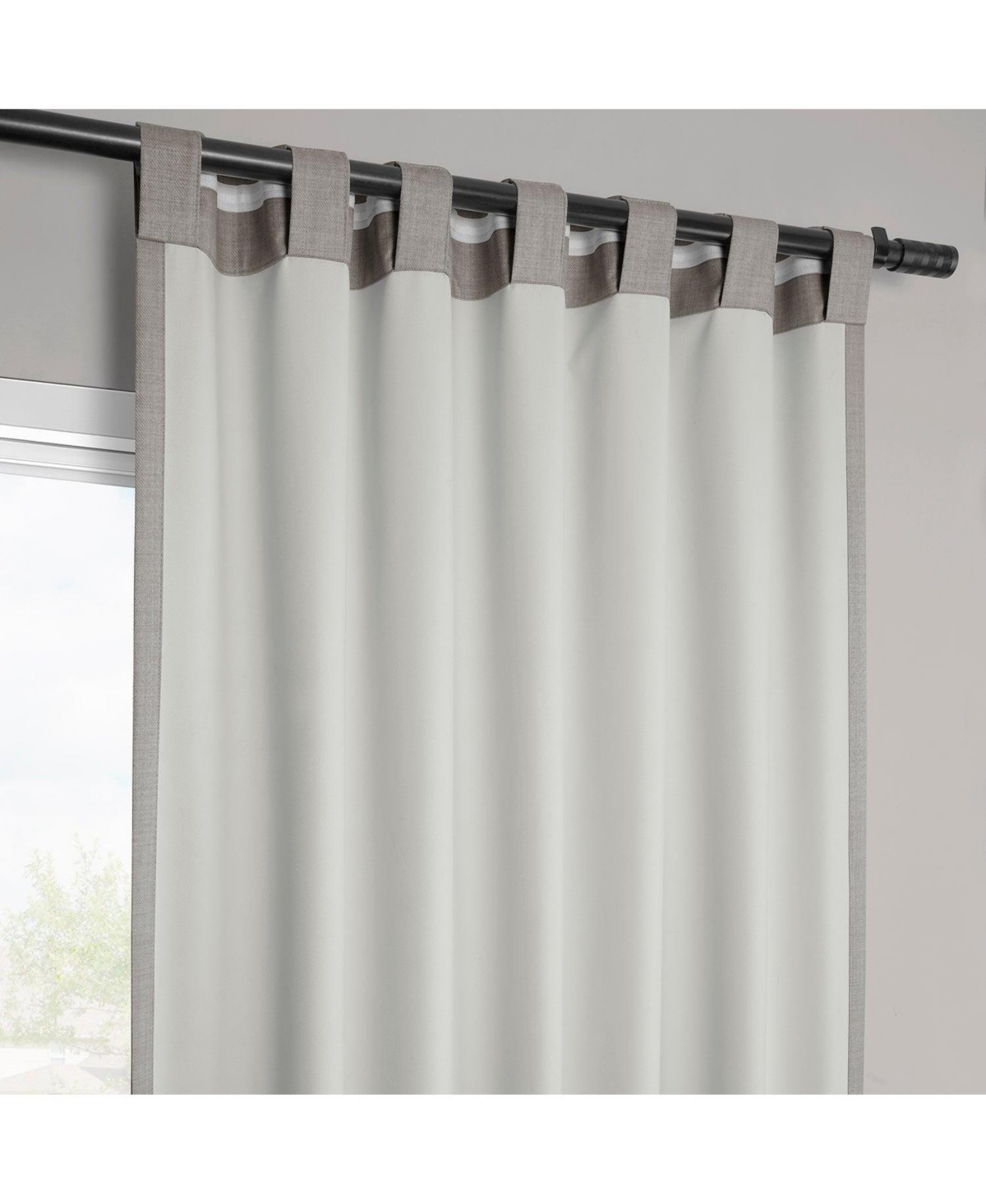 Half Price Drapes Vienna Basic Solid Curtains (2 Panel) Blackout For Bedroom & Living Room