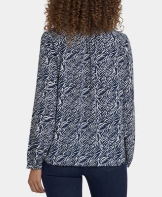 Women's Point Collar Modern Top