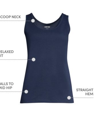 Women's Petite Cotton Tank Top