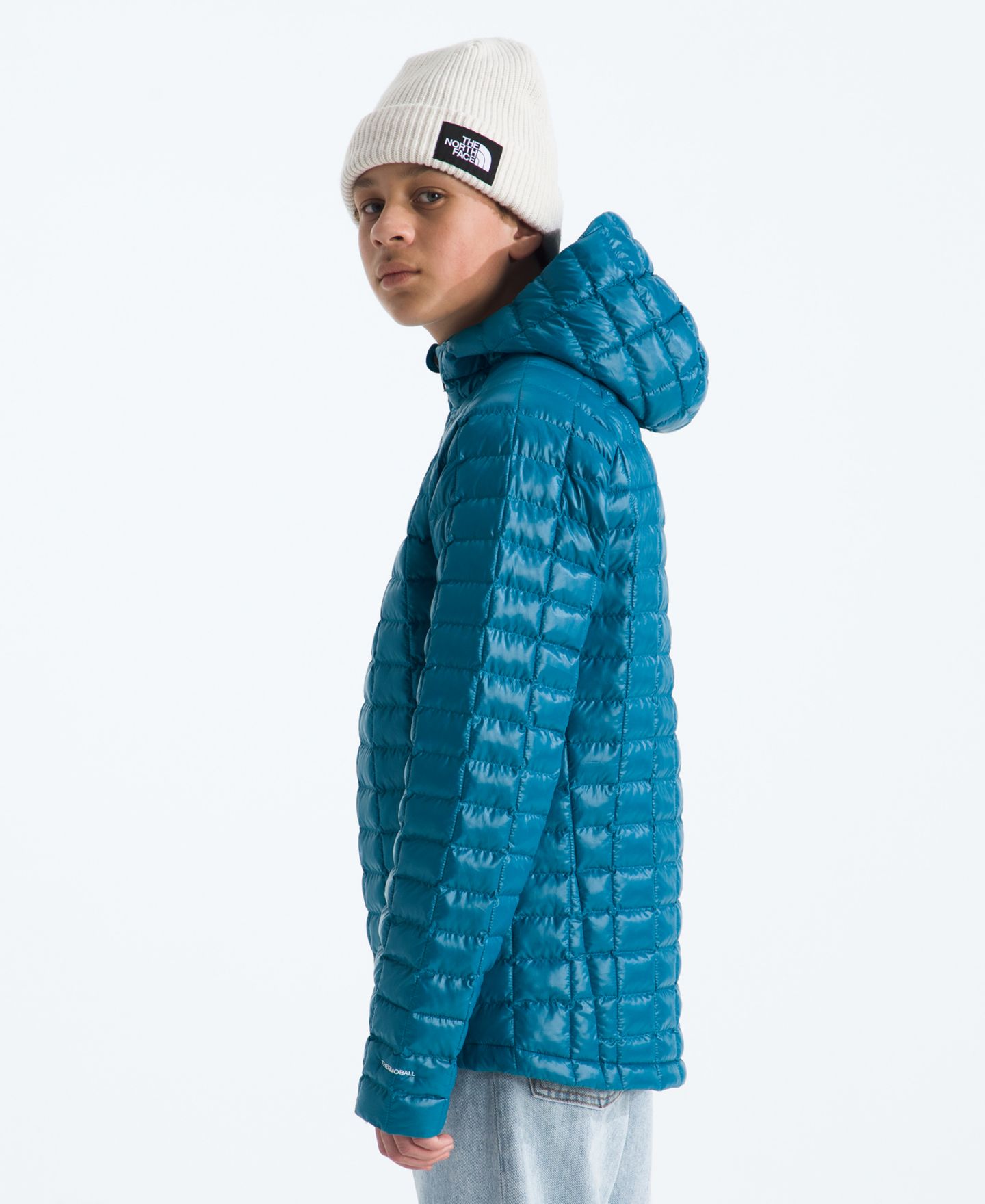 Детская куртка The North Face Raglan-Sleeve Hooded, цвет: Сумеречный синий — фото 4