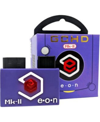 EON GCHD MK-II HD Adapter Plug and Play HDMI Converter Video Enhancer for Nintendo Gamecube Console - Platinum