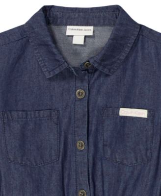 Toddler Girls' 2T-4T Long-Sleeve Shirt Dress