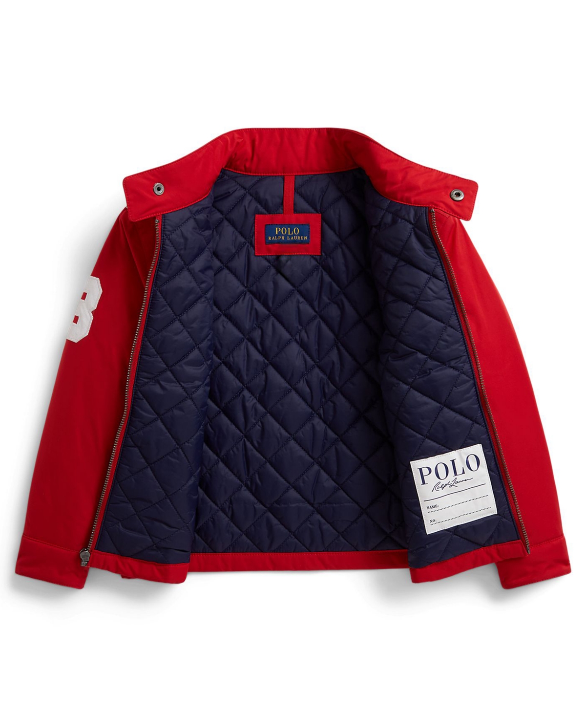 Polo Ralph Lauren Boys 2T-7 Double-Pony Stand Collar Jacket