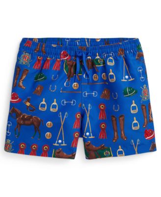 Polo Ralph Lauren - Boys' 2T-7 Traveler Big Pony Swim Trunks