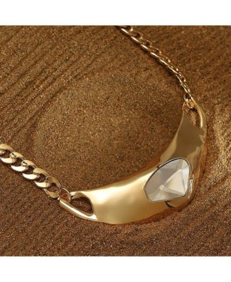 Women's The Petra-Chain Collar Necklace - California Gold