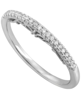 Diamond Band Ring (1/10 ct. t.w.) in 14k White Gold