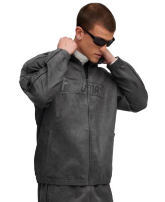 Puma - Men's T7 Relaxed Stand Up Collared Track Jacket