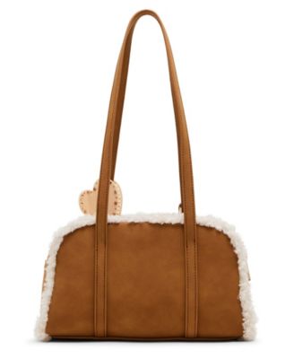 Honey Zipper Bowler Bag