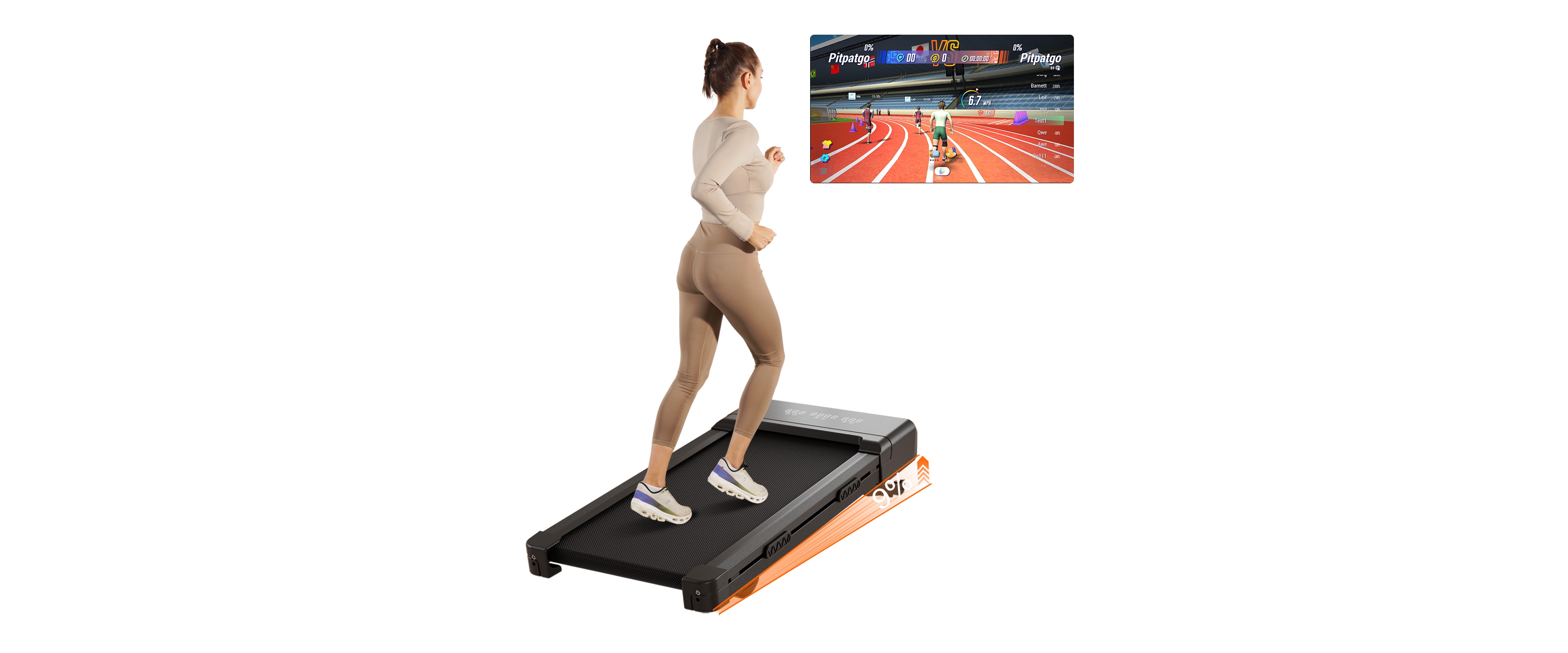 Walking Pad with 15.94*35.43 inches Belt 12% Auto Incline, 3.0HP Under Desk Treadmill with Remote Control & App, Portable Walking Pad 300 lbs