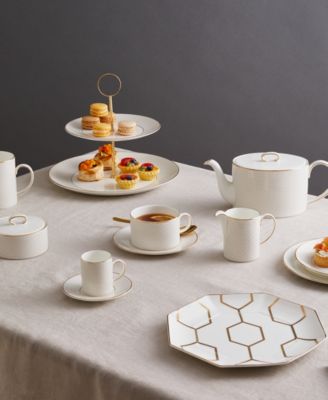 Gio Gold Teacup & Saucer Set