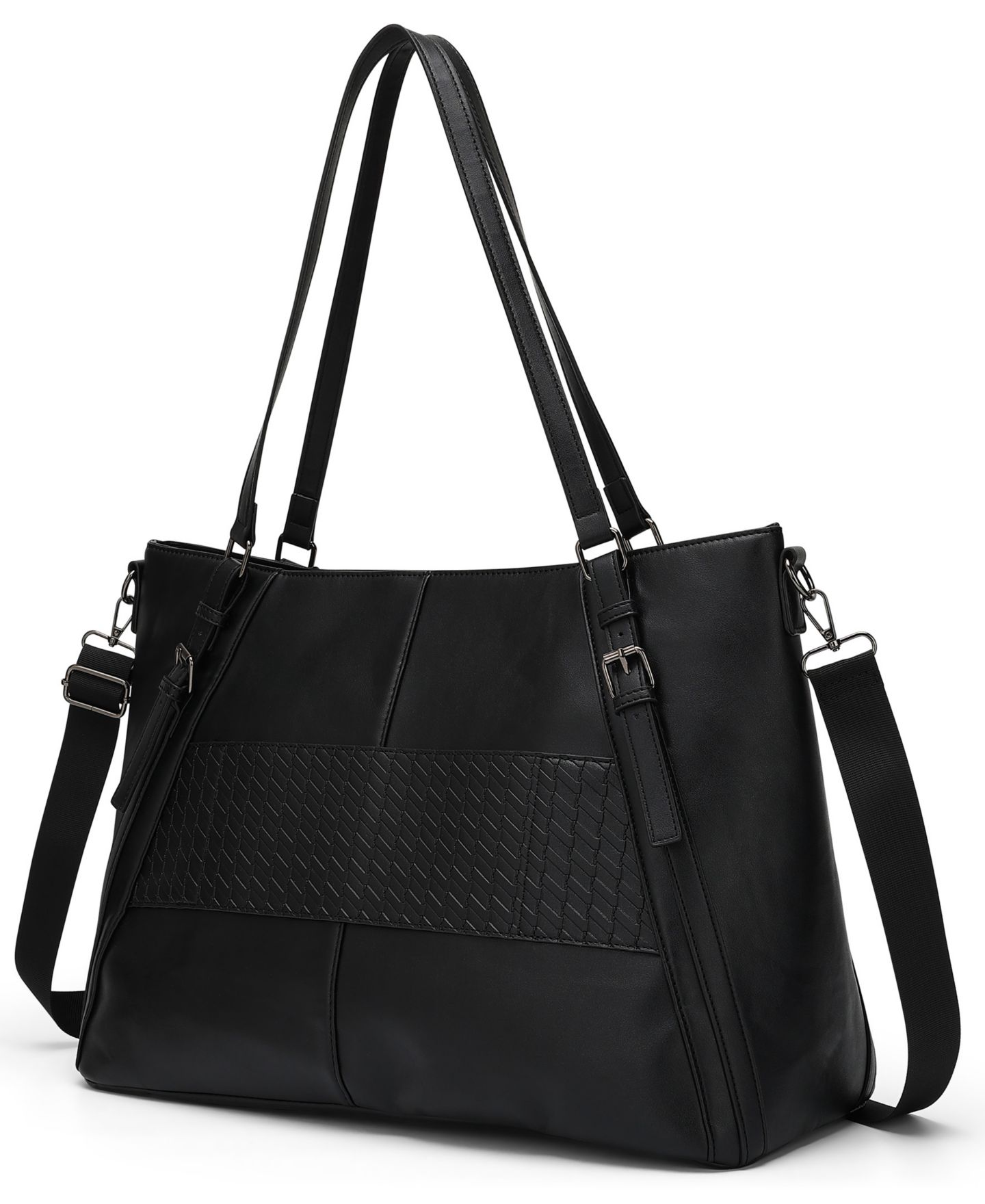 Женская сумка ELLE Leisure Luxe 13" Weekender, цвет: Чёрный — фото 8