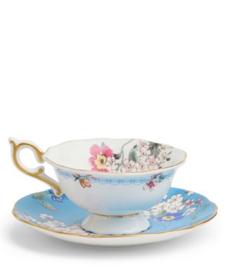 Wonderlust Apple Blossom Teacup & Saucer 