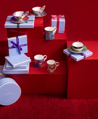 Wonderlust Sapphire Garden Mug, Large