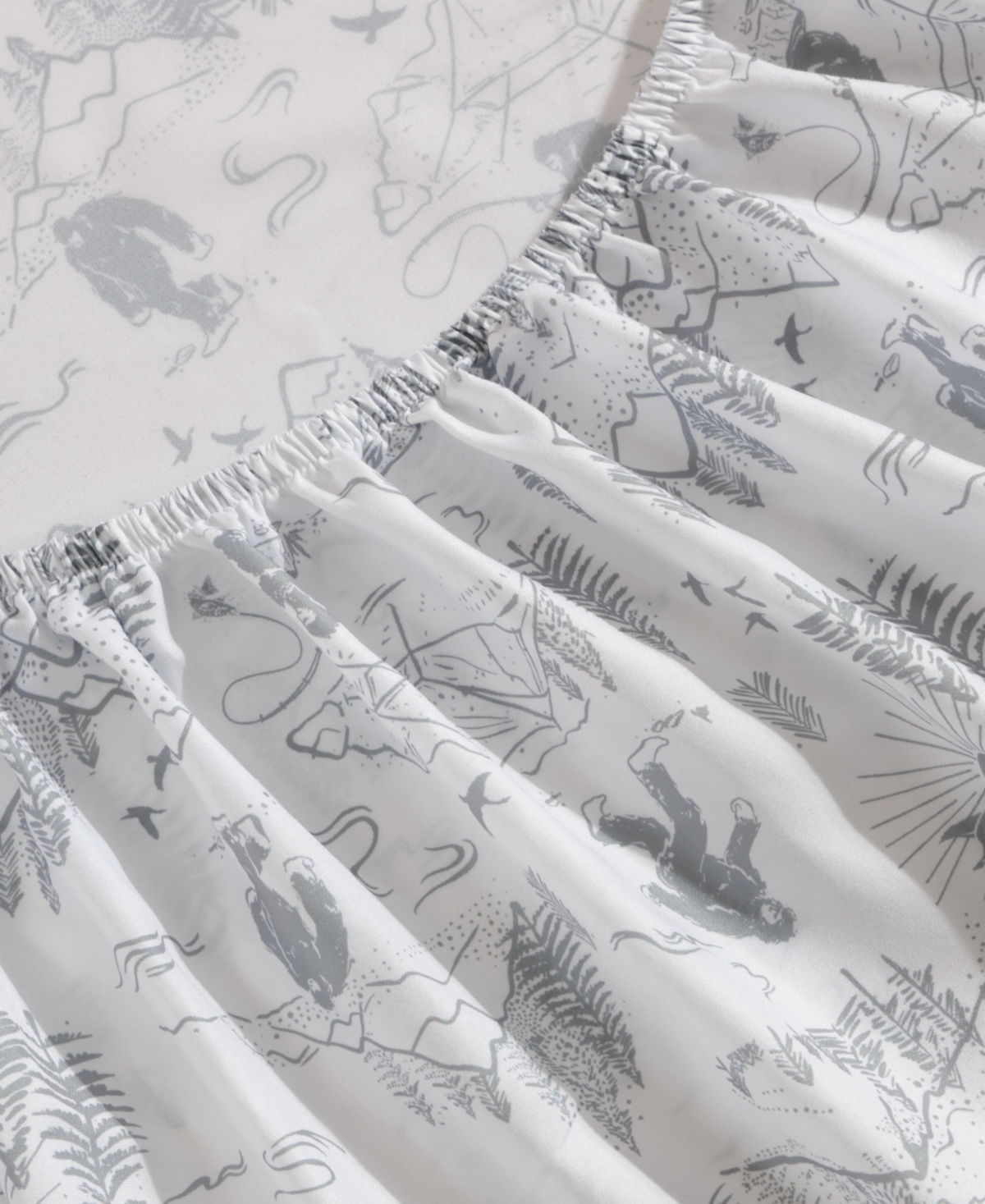 Eddie Bauer Big Foot Hiking Trip Microfiber -Pc. Sheet Set