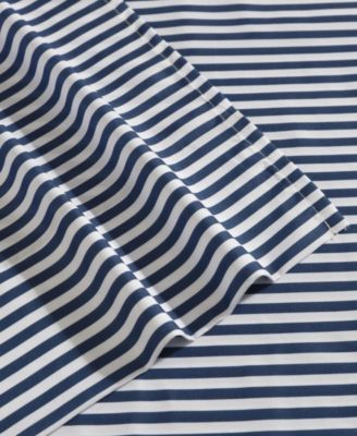 Vivid Stripe Microfiber 4-Pc. Sheet Set, Full