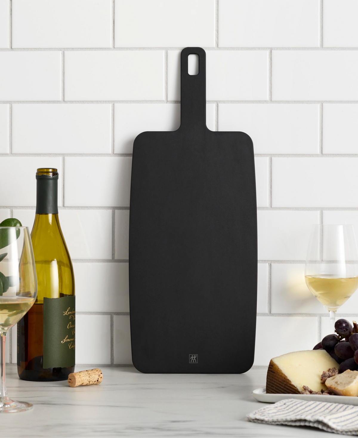 Zwilling Plant Fiber Cutting Board, 19" X 7.5" In Gray