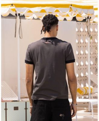 Men's Gummy Ringer Tee.