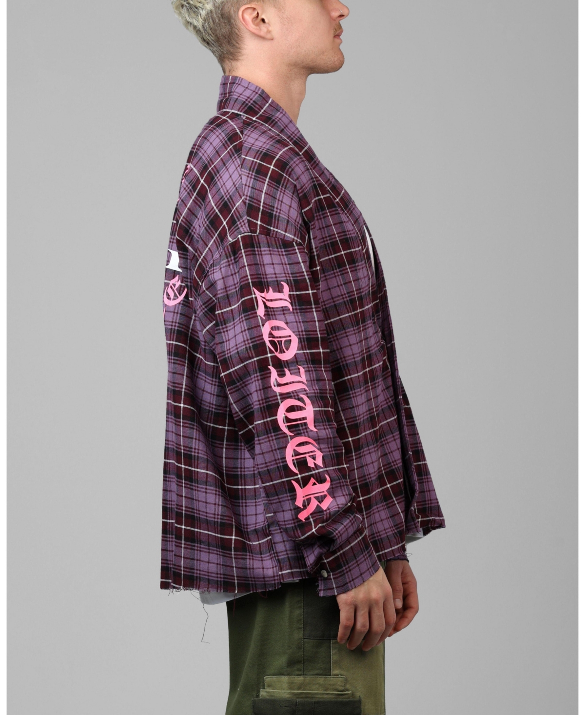 Loiter Men's Kimono Flannel Jacket