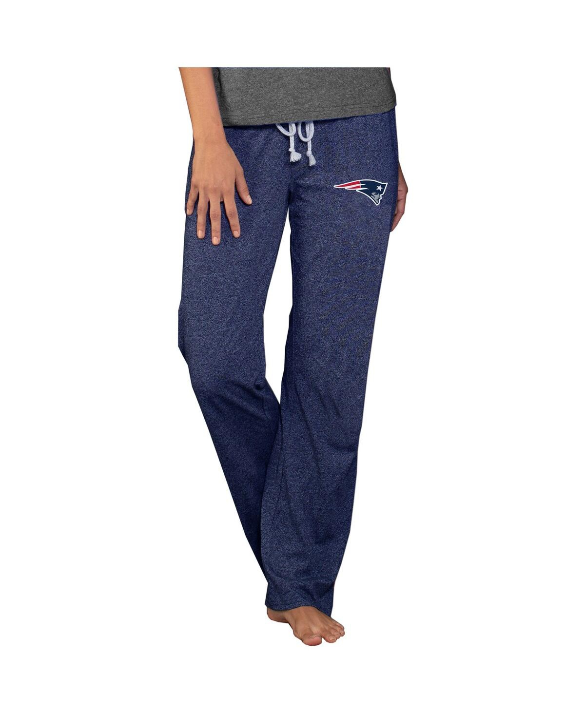 Concepts Sport Women's Navy New England Patriots Quest Knit Lightweight Lounge Pants In Blue