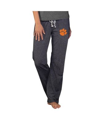 Concepts Sport - Women's Charcoal Clemson Tigers Quest Knit Lightweight Pants