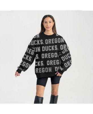 Gameday Couture - Women's Black Oregon Ducks Hype Era Sweatshirt