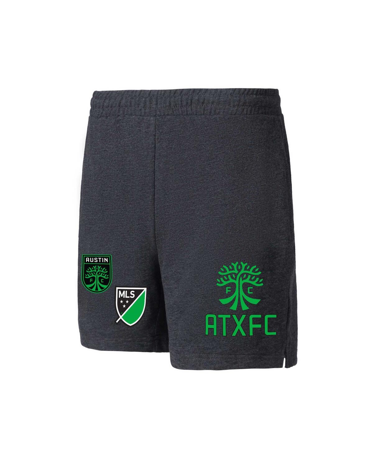 Concepts Sport Men's Charcoal Austin Fc Multi-Logo Shorts