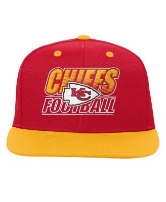 Big Boys and Girls Red Kansas City Chiefs Team Gradient Deadstock Snapback Hat