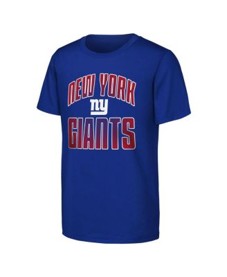 Big Boys and Girls 2-Pack Royal New York Giants Never Quit T-Shirt Set
