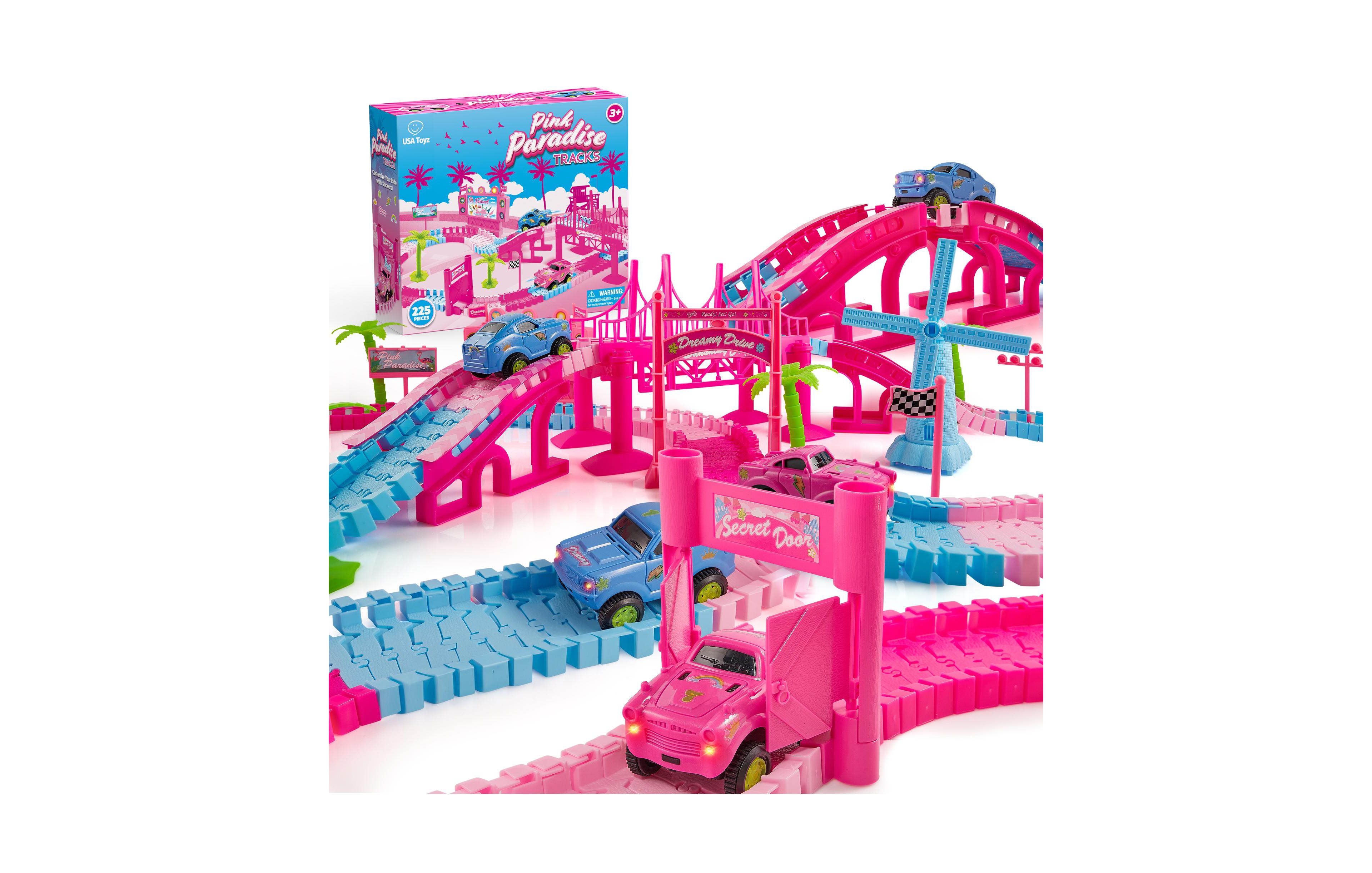 Usa Toyz Pink Paradise Adventure Tracks 225 Piece