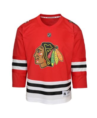 Baby Boys and Girls Red Chicago Blackhawks Centennial Replica Jersey
