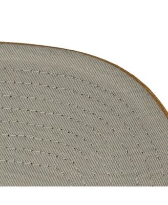 Men's Cream Charlotte Hornets Ochre Dusted Double Two-Toned Pro Crown Adjustable Hat