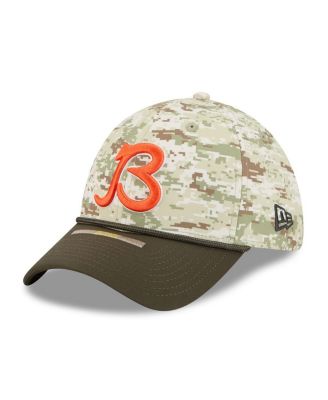 Men's Camo Chicago Bears 2025 Salute to Service 39THIRTY Flex Hat