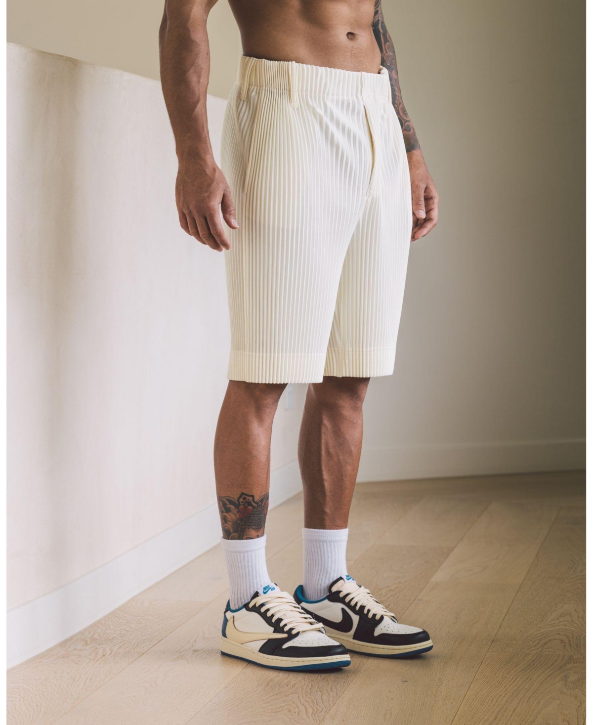 Loiter Men's 404 Harbour Plisse Shorts