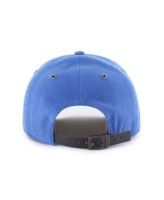 Men's Blue Detroit Lions Golden Age Corduroy Hitch Adjustable Hat