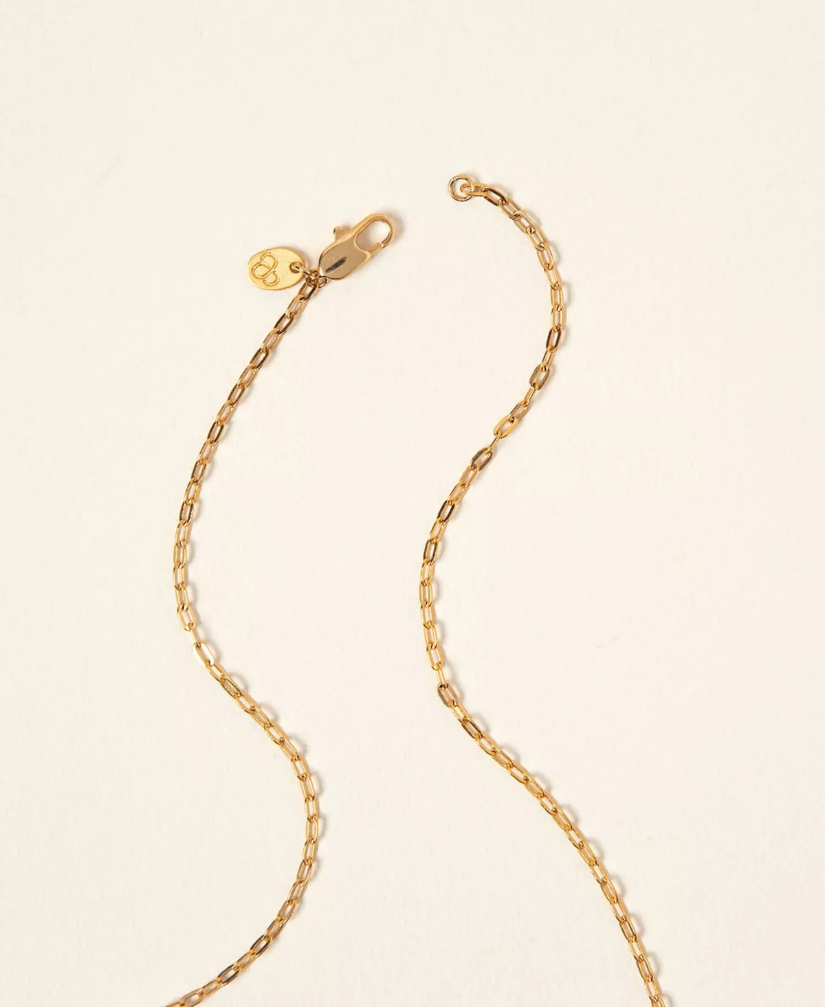 Uncommon Goods Worry Stone Pendant Necklace