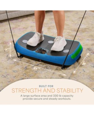 Rumblex 4D Vibration Plate – Triple Motor, 3D/4D Vibration for Whole Body Fitness