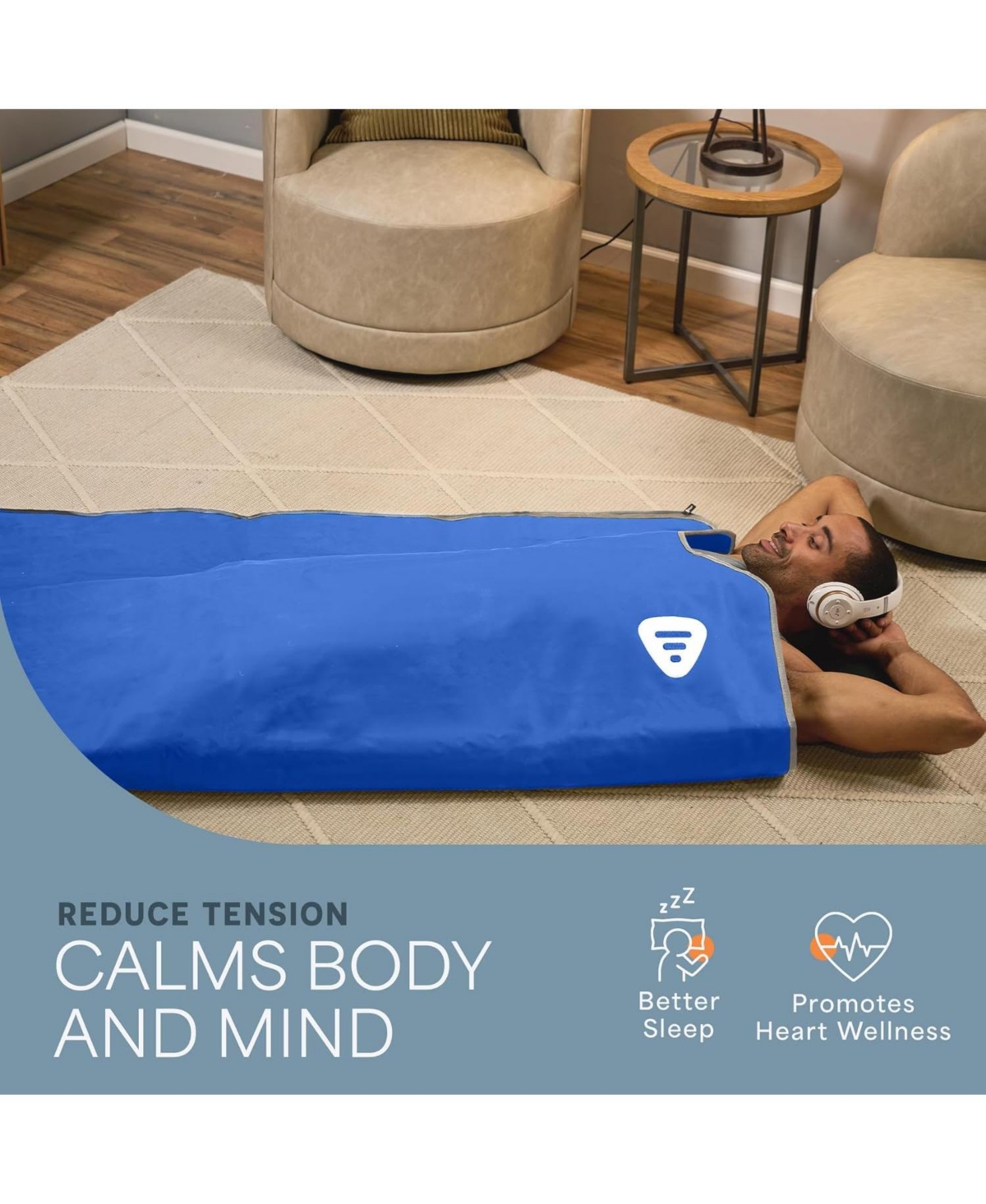 LifePro Far Infrared Sauna Blanket - Portable for Home Relaxation