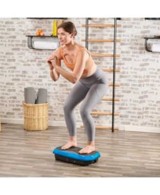 Vibration Plate Exercise Machine with Magnetic Acupoints – Full Body Vibration Platform Lymphatic Drainage Massager