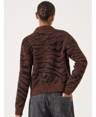 Women's Wool Blend Jacquard Shirt Jacket