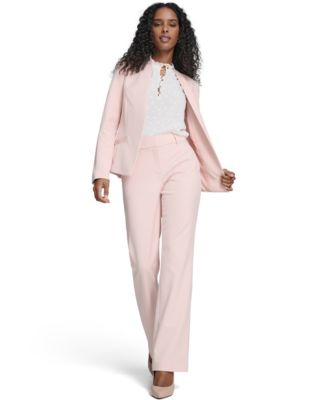 Women's Collarless Open-Front Jacket