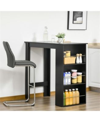 Contemporary Bar Table for Kitchen or Dining Room Use