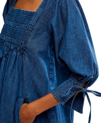 Women's Sonora Cotton Denim Mini Dress